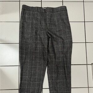 Babaton Charcoal Plaid women’s Dress Pants